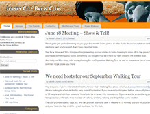 Tablet Screenshot of jerseycitybrewclub.com